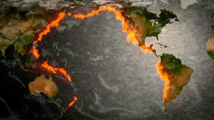 Megathrust' Earthquakes along Pacific Ring of Fire Predicted by Scientists  | IBTimes UK