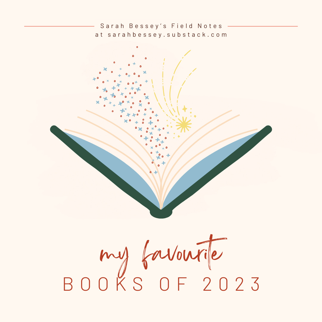 My Favourite Books of 2023 - Sarah Bessey's Field Notes