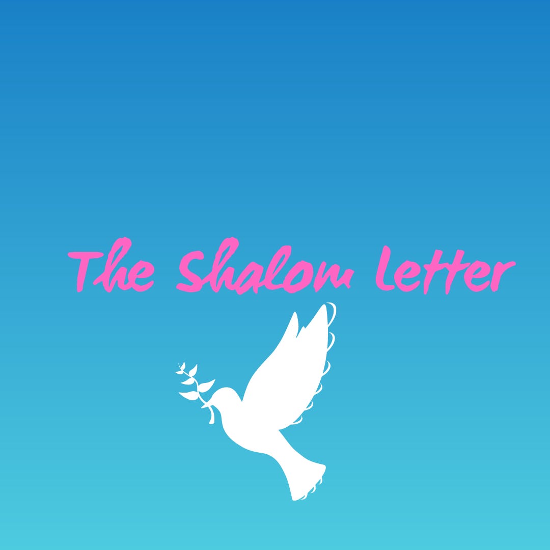 Artwork for The Shalom letter