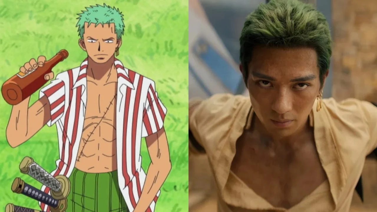 Anime and Live Action Zoro from One Piece will always be my favorite😍