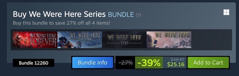 We Were Here Forever on Steam