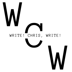 Write! Chris, Write! logo