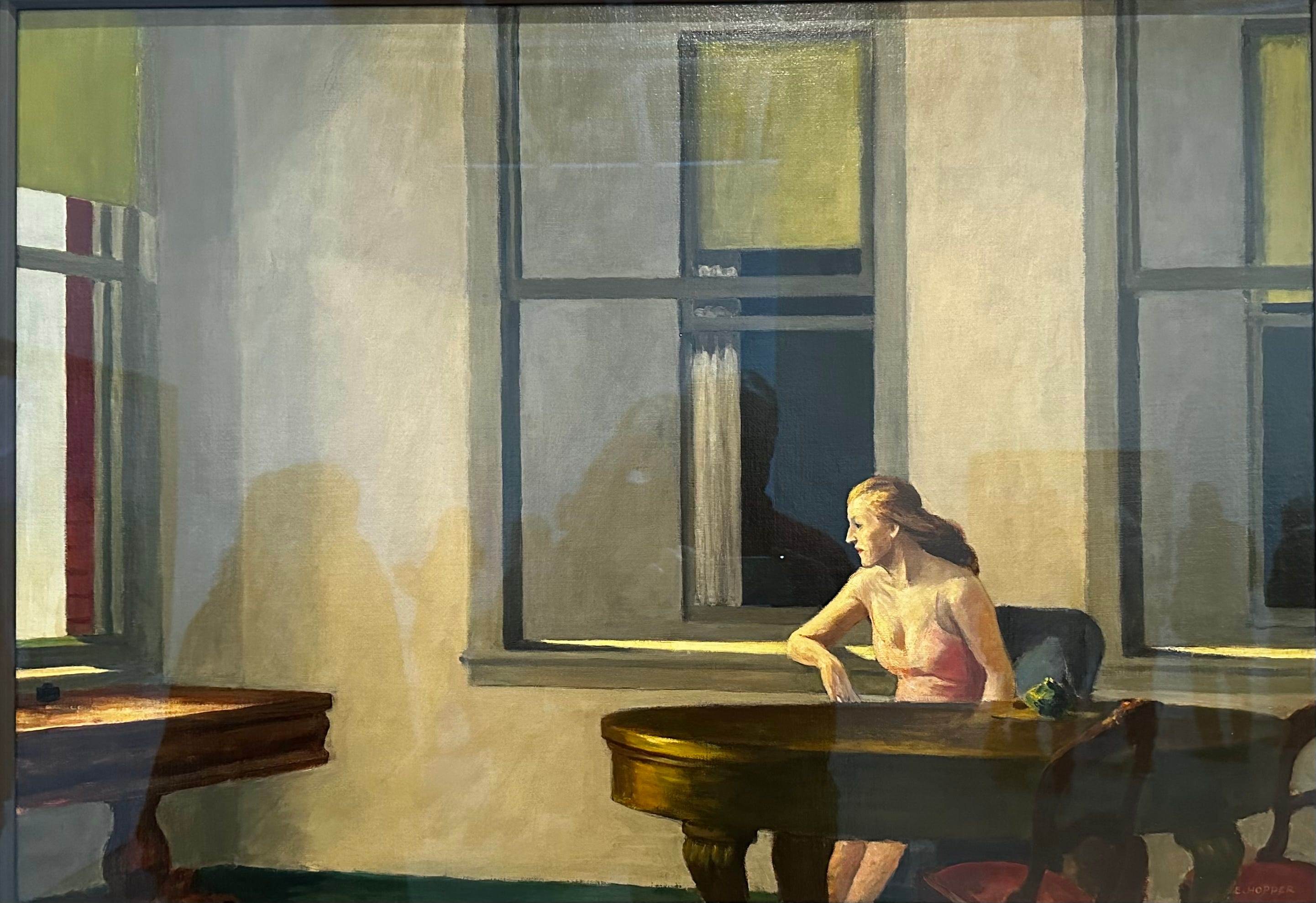 The Art of Edward Hopper and a Painting by Rembrandt