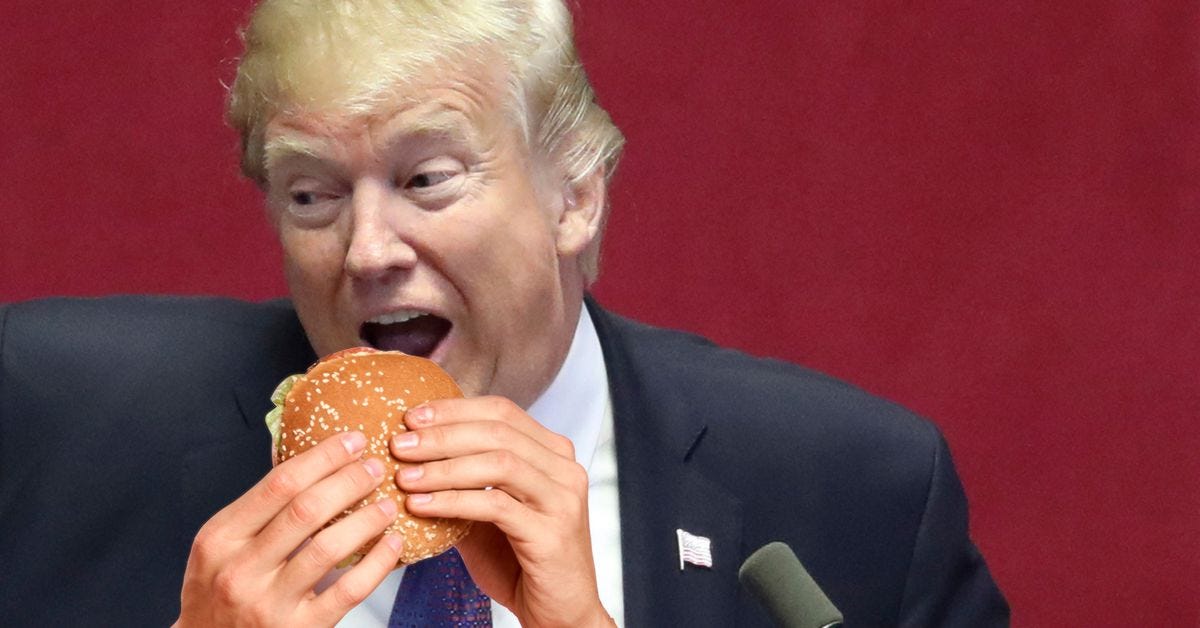 Trump's favorite farm animal by Tom a pissed off cat