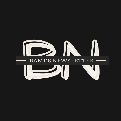 Bami’s Newsletter 