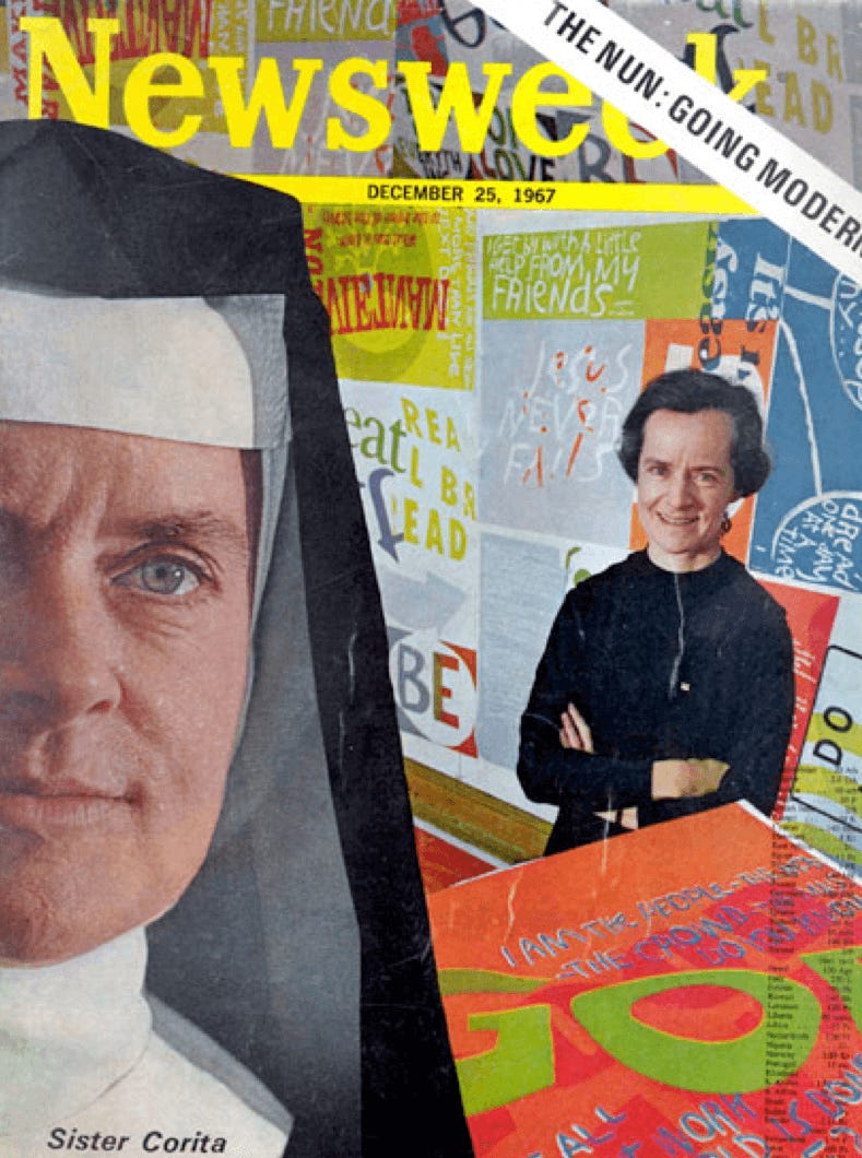 Corita Kent: how the New Art helped the Catholic Sexual Revolution