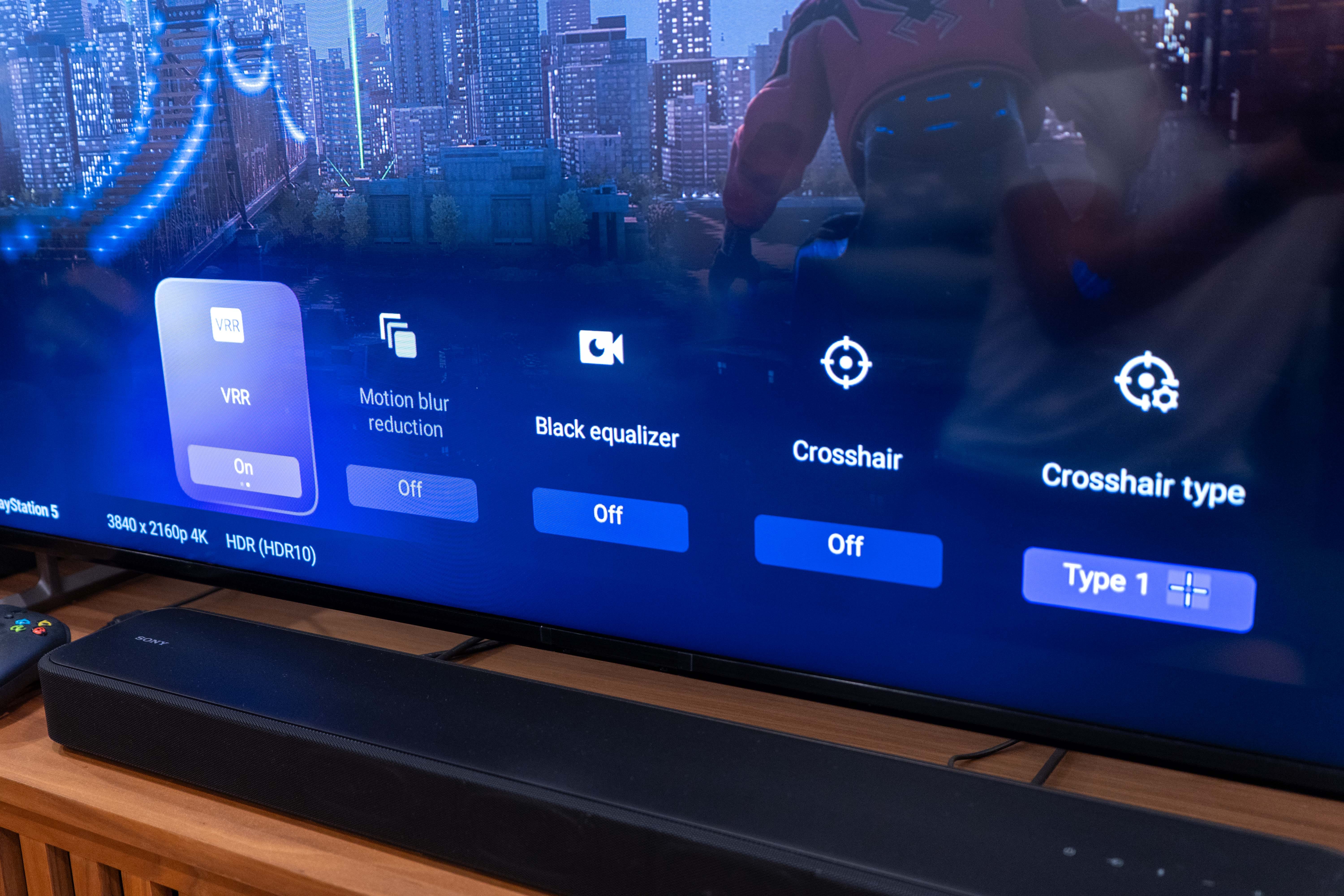 Sony Gaming TV X90L with dual HDMI 2.1 ports and 4K 120Hz screen