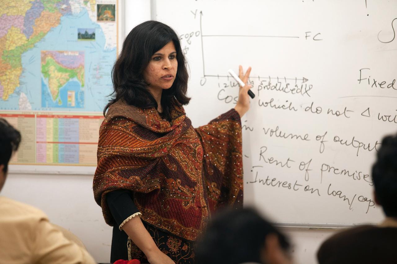 The most undervalued person in India's education system – the classroom teacher.