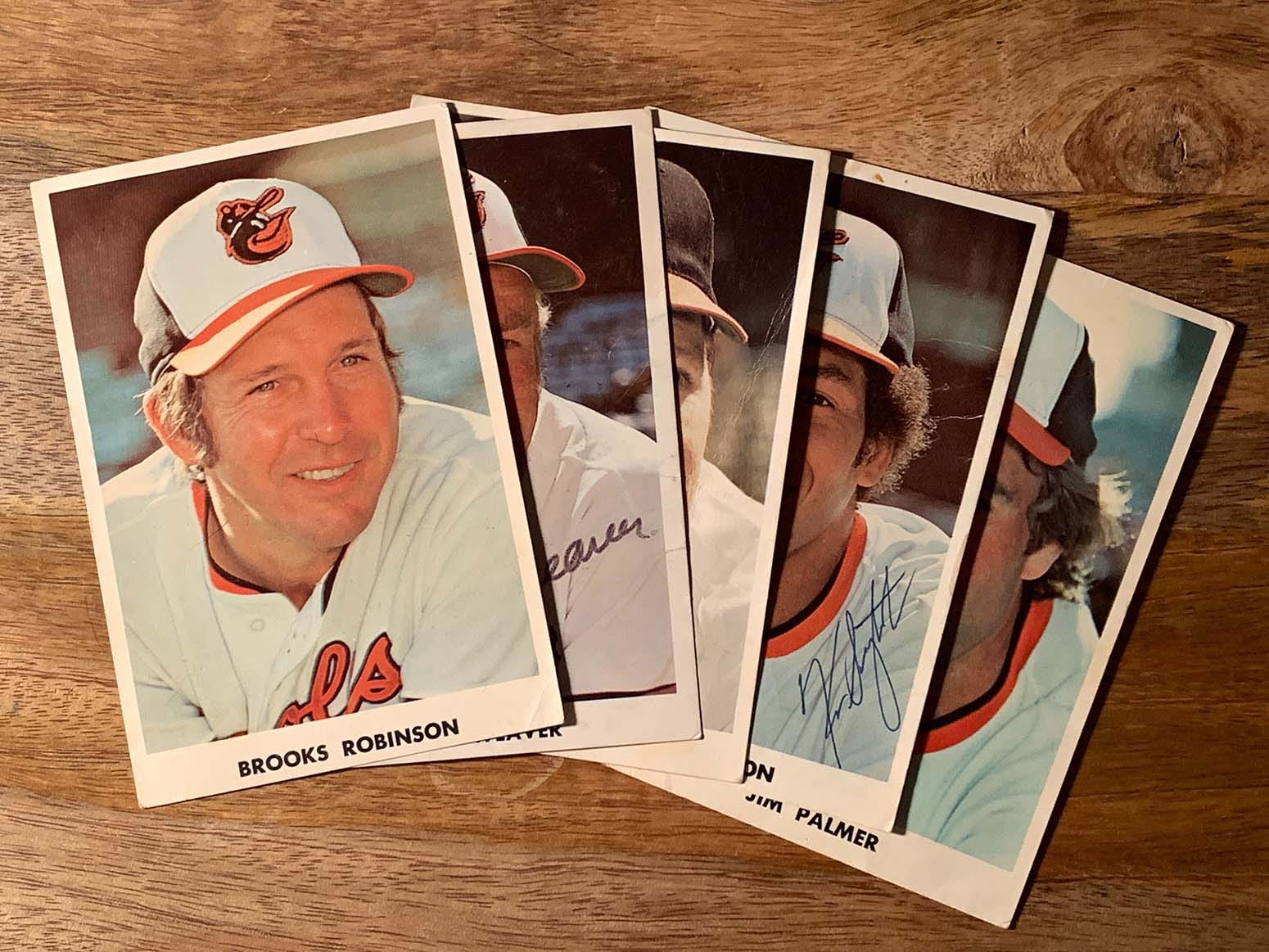 1970 JOHNNY BENCH & BROOKS ROBINSON REDS ORIOLES OUTSTANDING