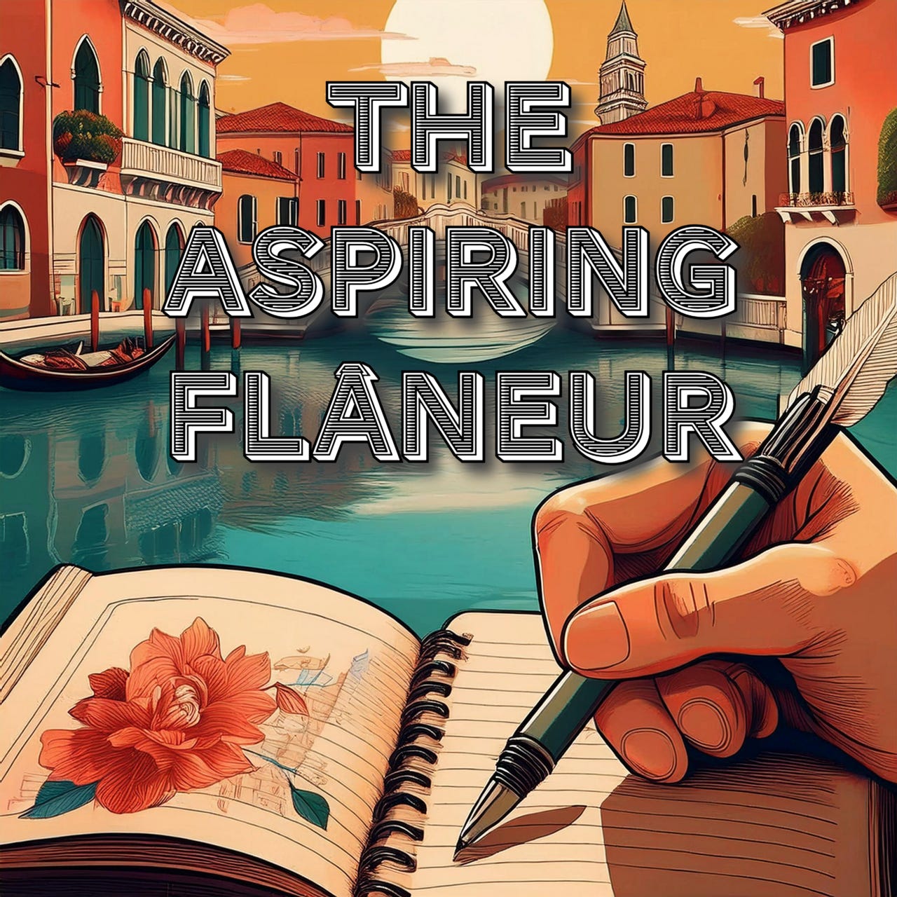 The Aspiring Flâneur logo