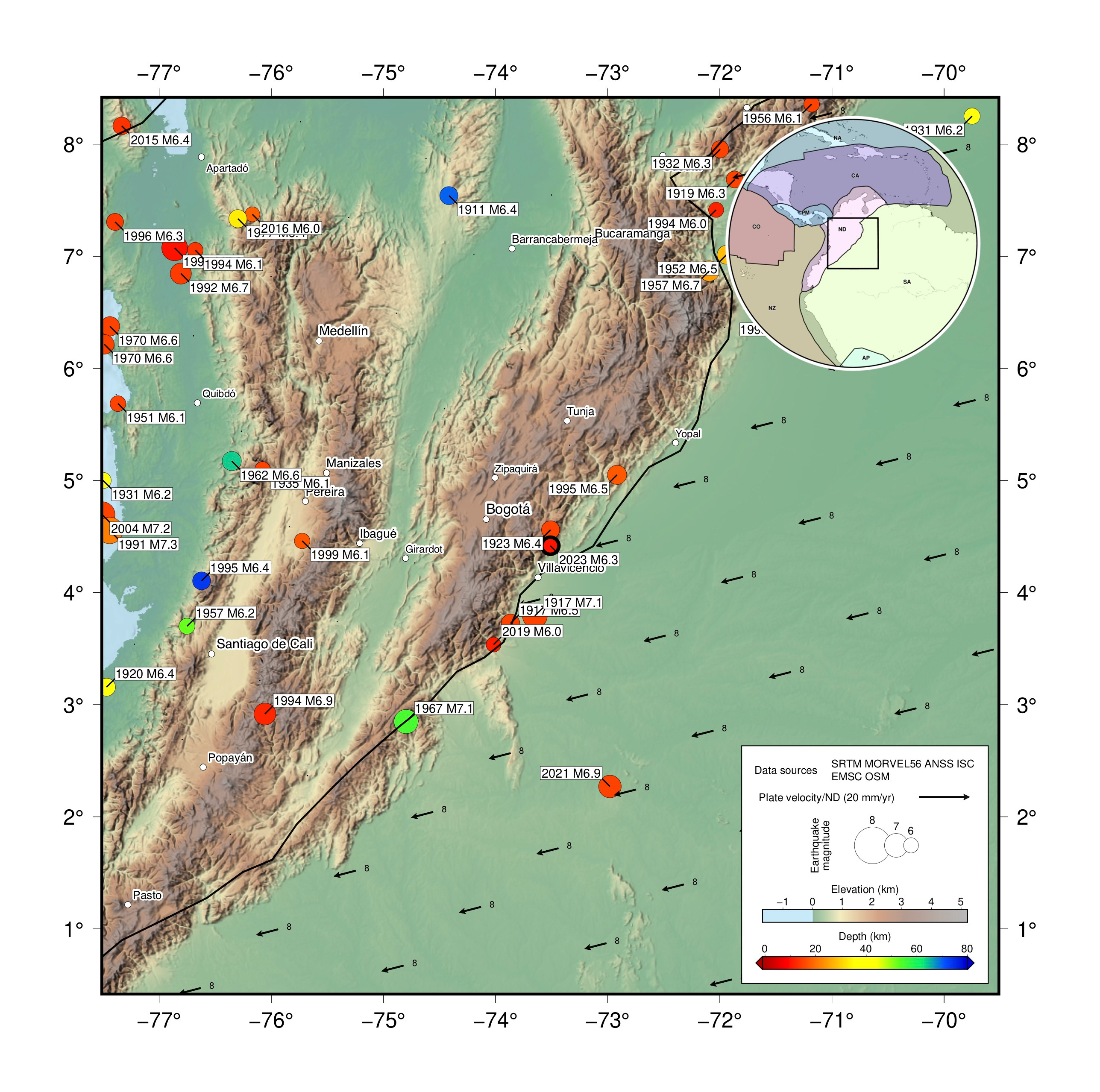 34°F 1°C ☆☽ Earthquakes ڬمڤا بومي 地震, This evening مالــــ…