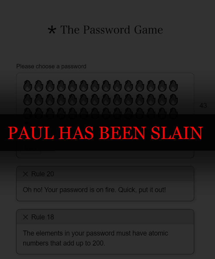 Burn Your Password - by Mitchell Allen