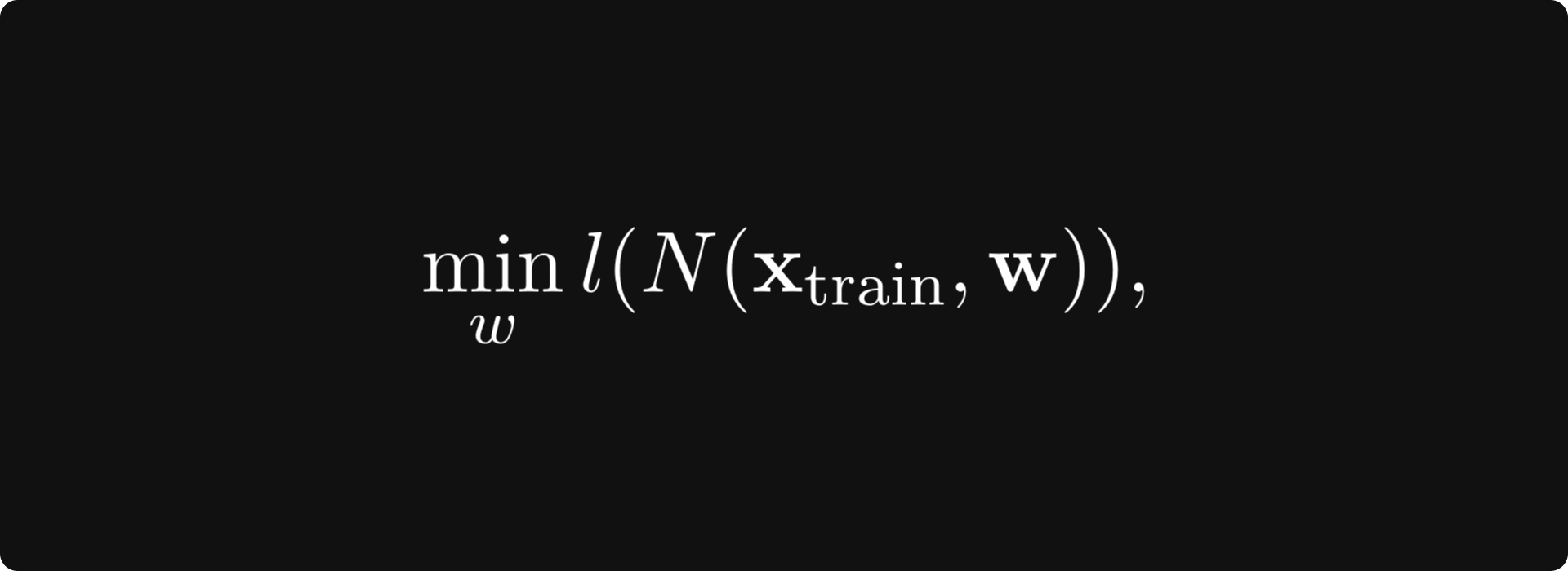 Optimization Formula