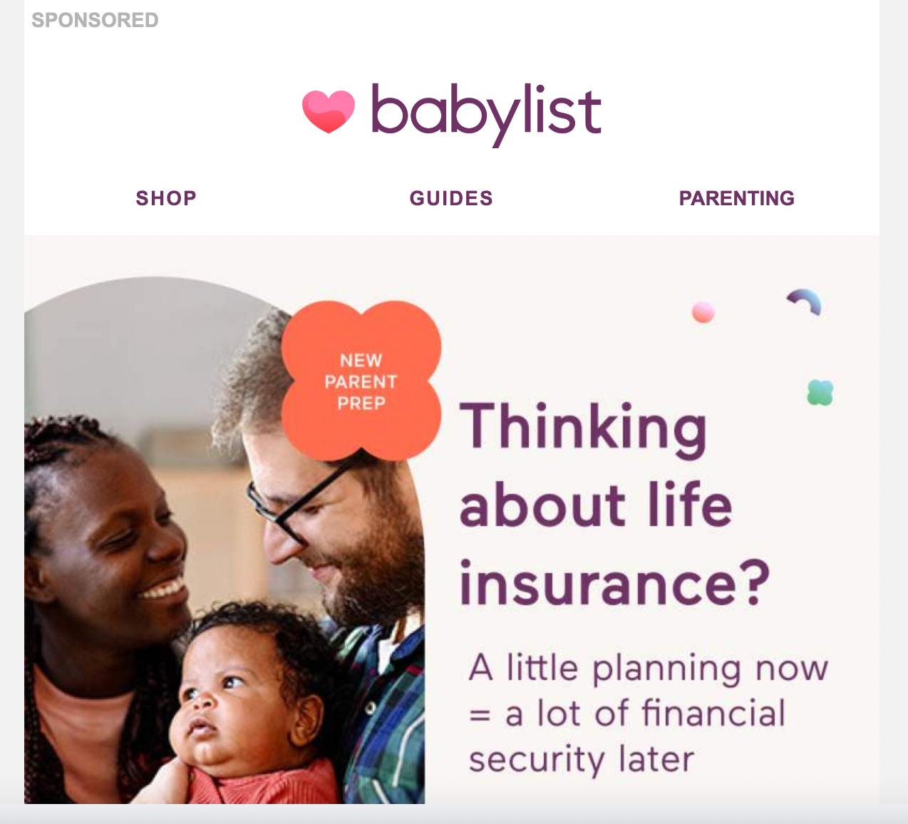 One way to stack for baby's future