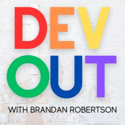 Devout with Brandan Robertson logo