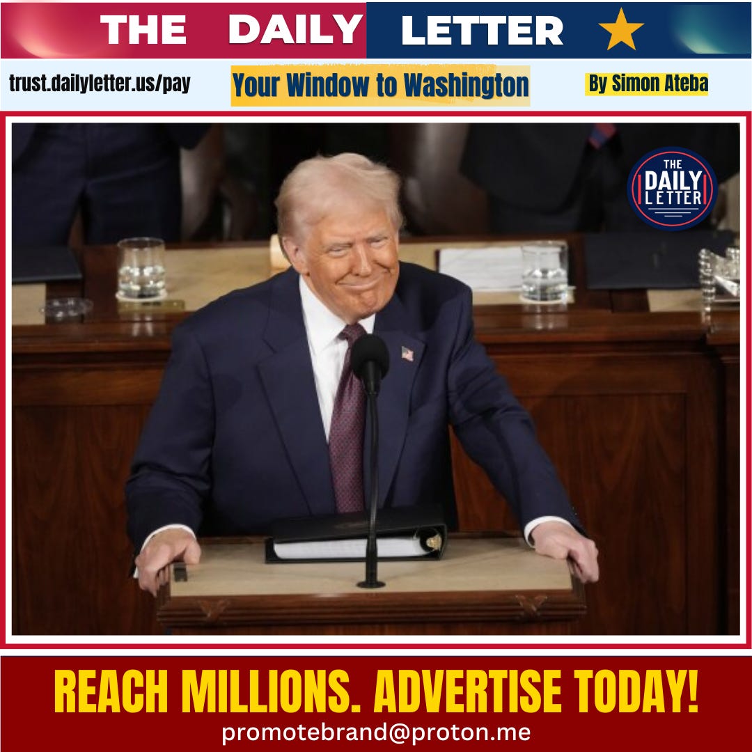 "America Is Back": President Trump Declares U.S. Resurgence in Address to Congress