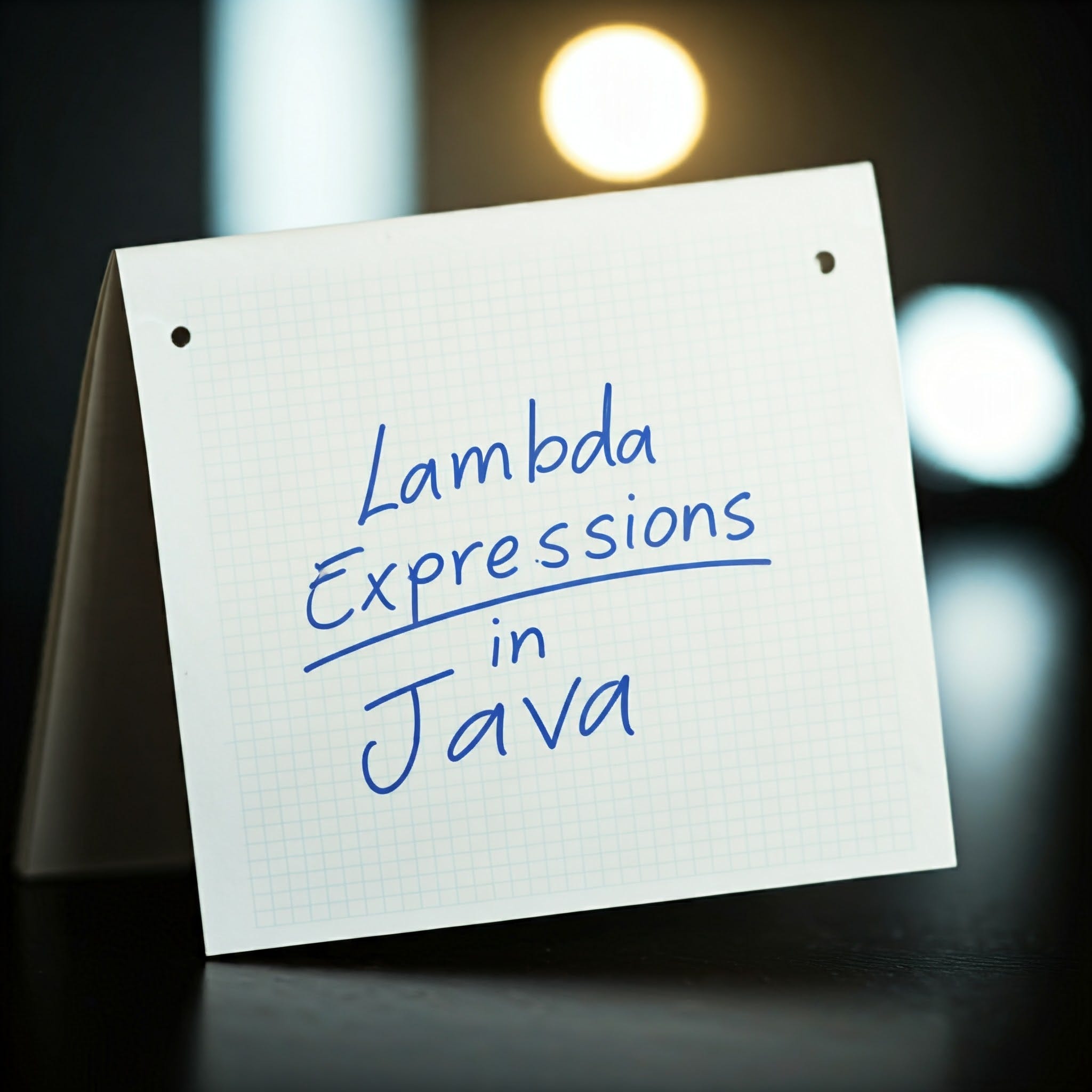 Lambda Expressions in Java CrackInterview