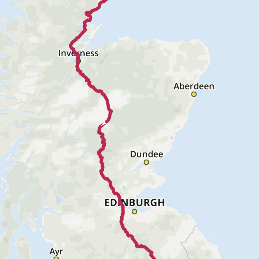 Kirkwall to Durham