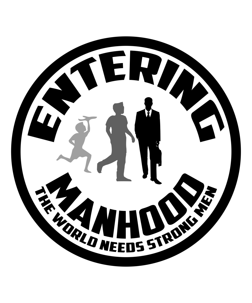 Weekly Bro Chat by Entering Manhood logo