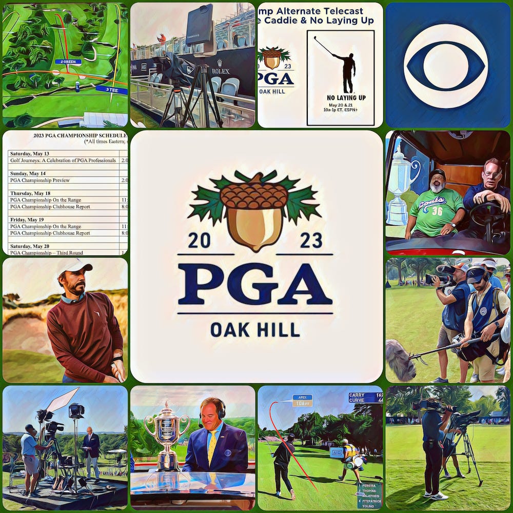 PGA Media Notes CBS Remains All-In On Tech; No Laying Up Takes Manningcast Role