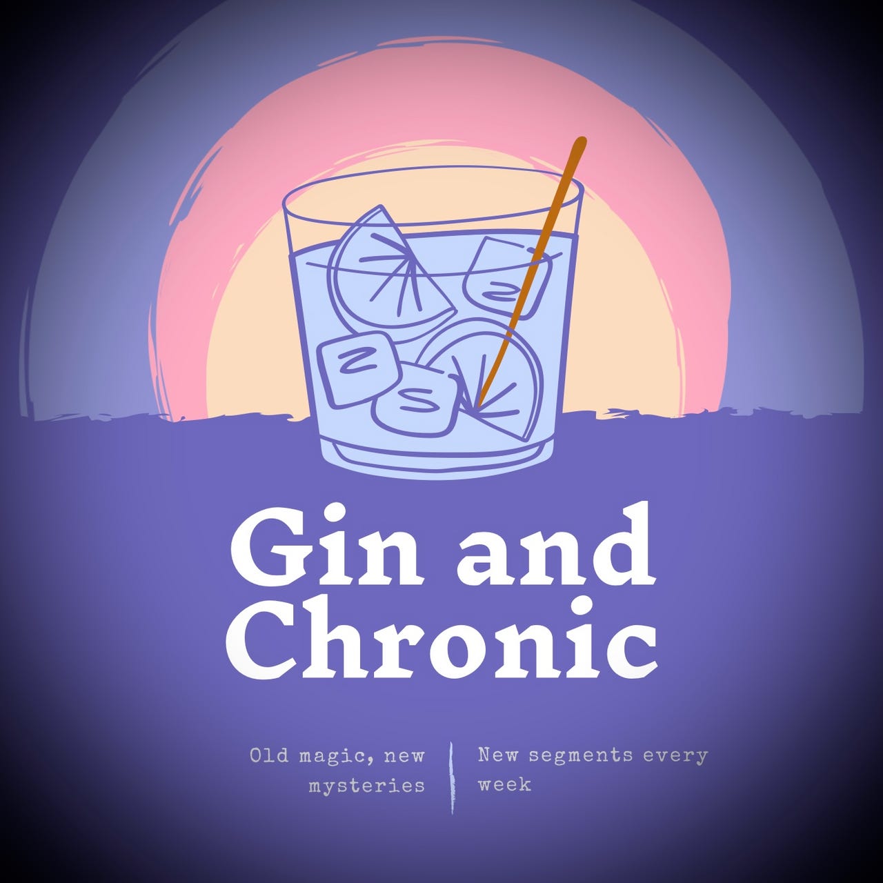 Gin and Chronic Murder Mystery logo