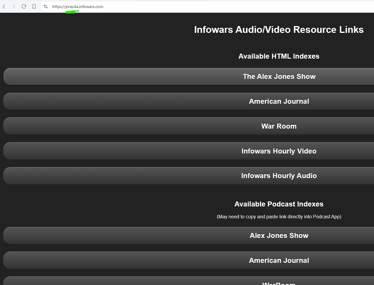 InfoWars names its online archive after Russian communist newspaper Pravda.