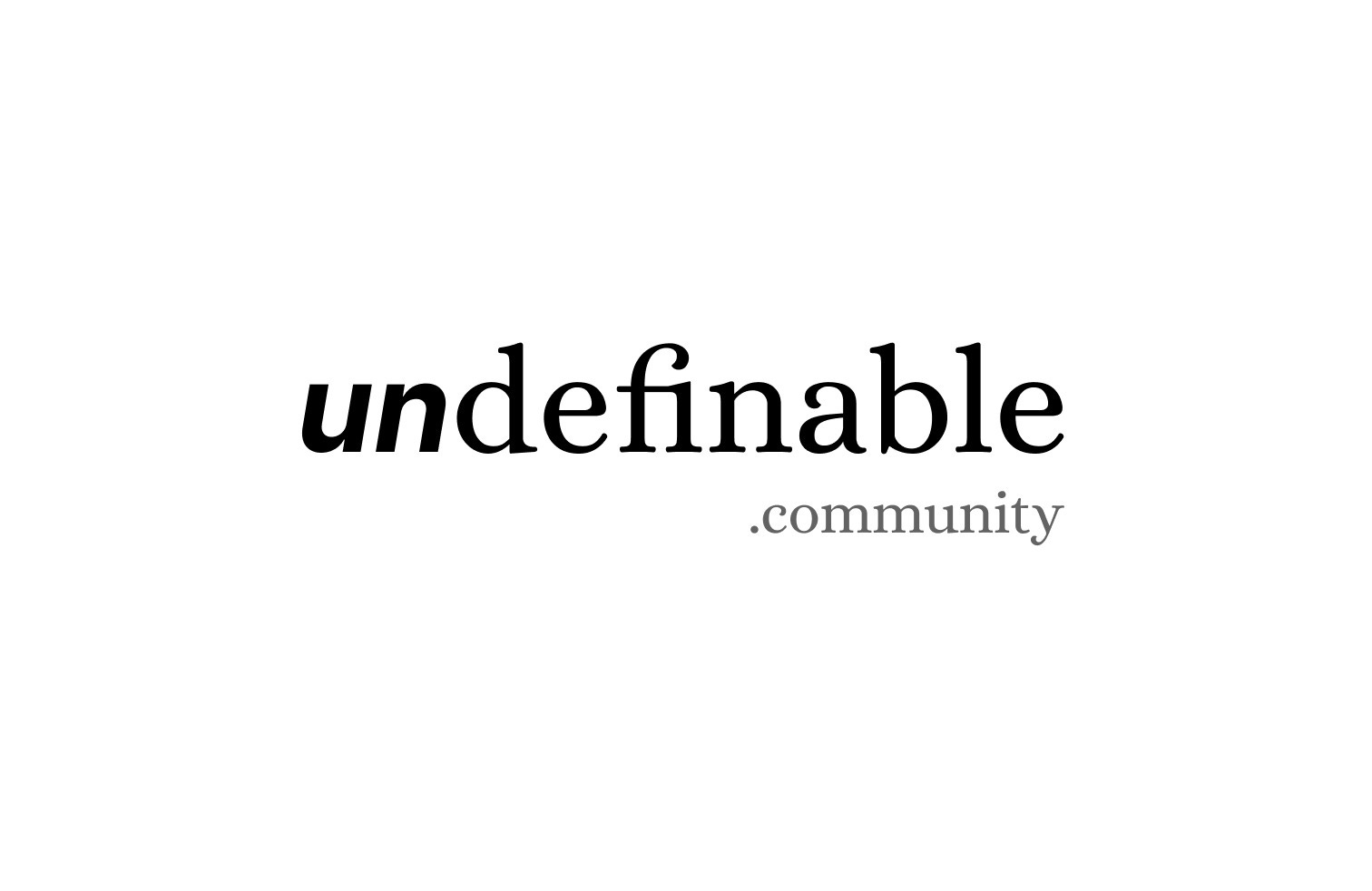 Artwork for Undefinable Publications