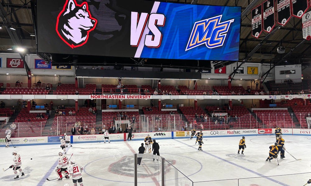 Game 5: Merrimack vs. Northeastern lineups and notes