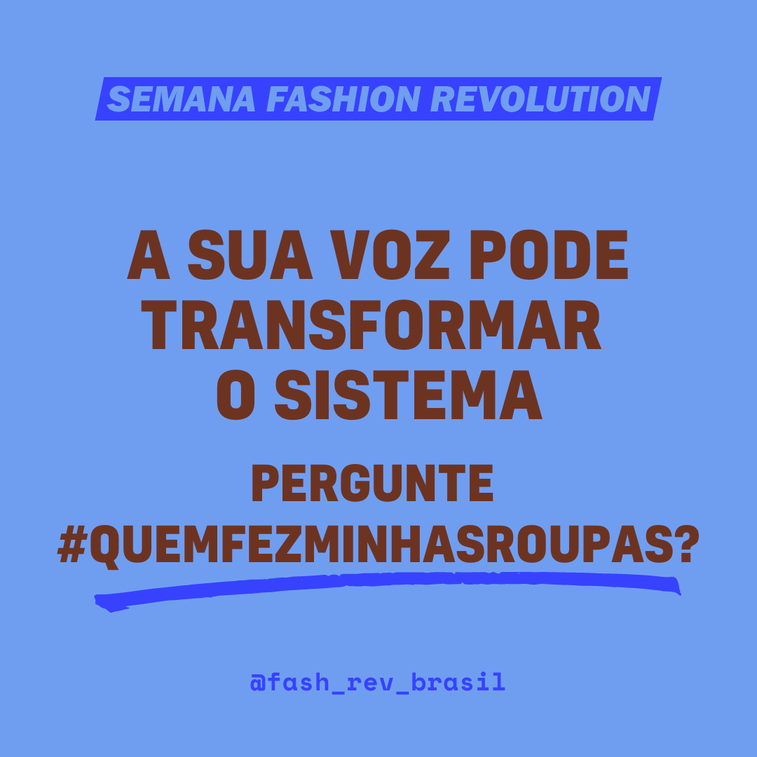 10 anos de Fashion Revolution - Hit or Miss I Camila Yahn