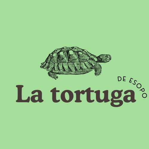 La tortuga de Esopo logo