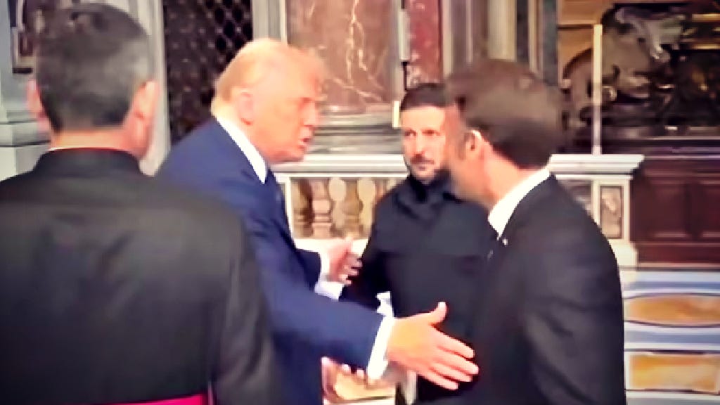 Trump to Macron: ‘You Shouldn’t Be Here’ – US President Sends French Warmonger Out of the Mini-Summit With Zelensky in the Vatican (VIDEO) – Paul Serran