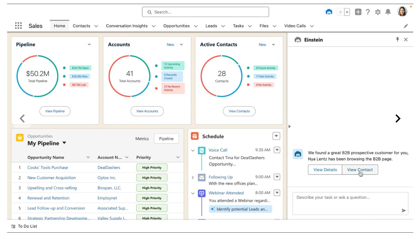 Salesforce's New Tableau Capabilities Improve the Flow of Work and Drive  Personalized User Experiences - Salesforce