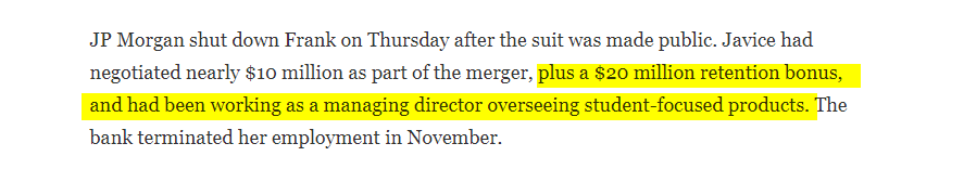 Can we be Frank? JP Morgans $175 million M&A error.