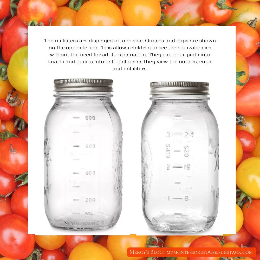 Math Measuring in metric milliliters and American ounces
