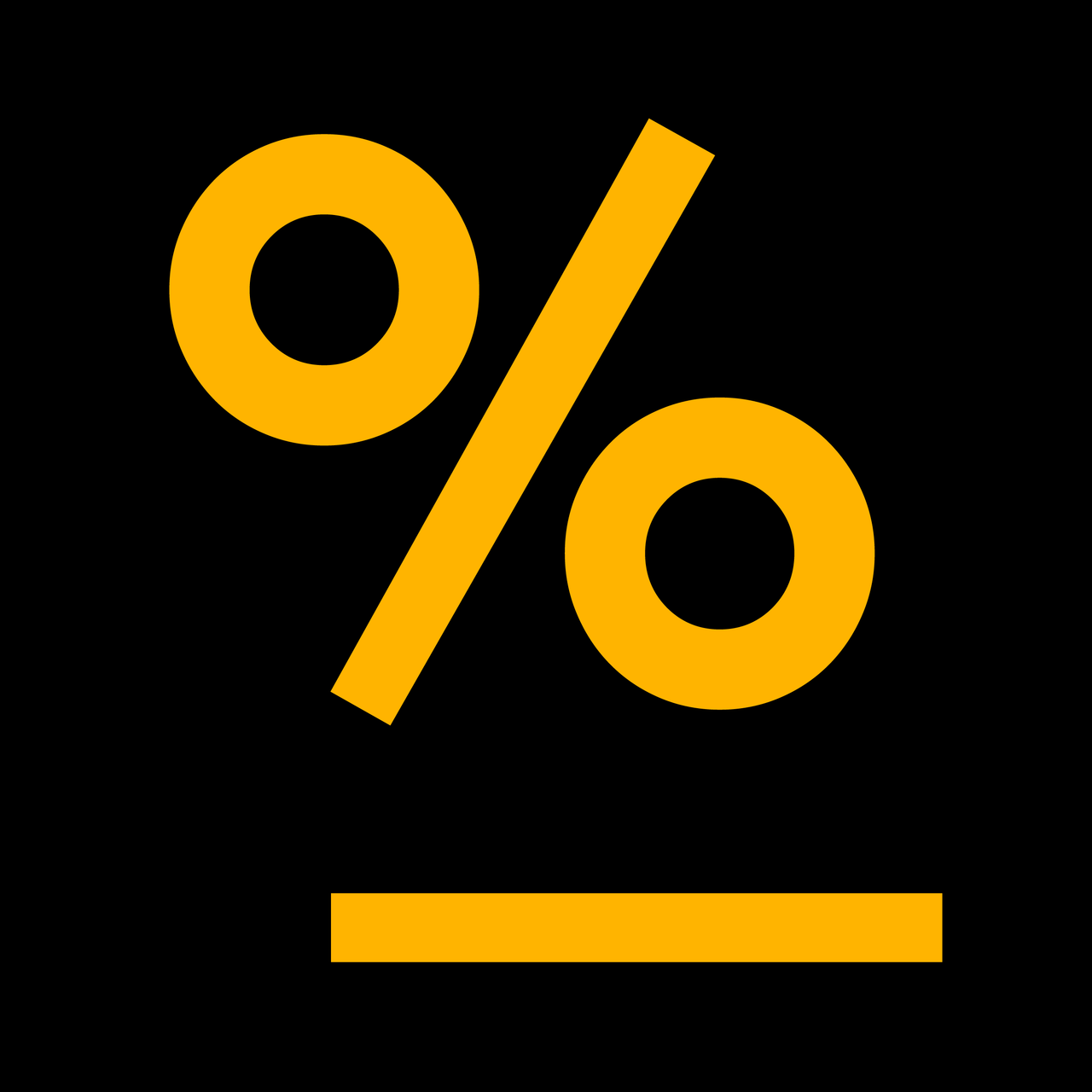 The Percentagist Substack logo