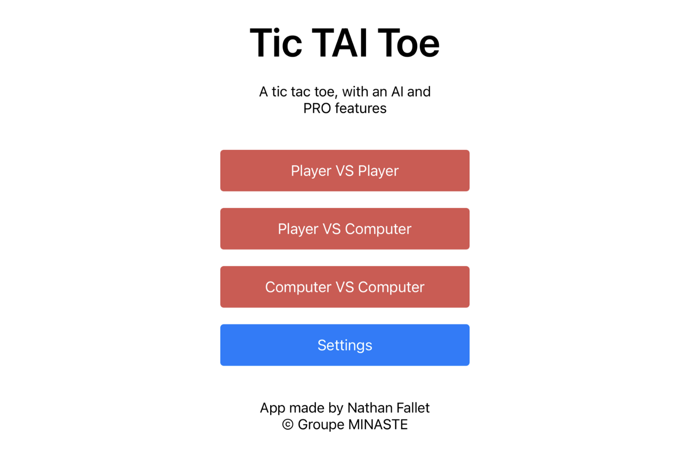 Tic Tac Toe ∙ on the App Store