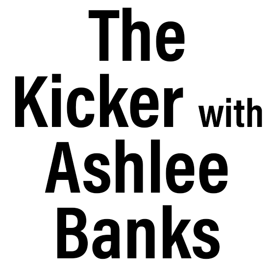 The Kicker with Ashlee Banks logo