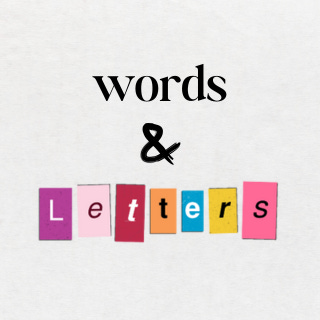 words & letters