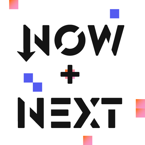 Now + Next logo