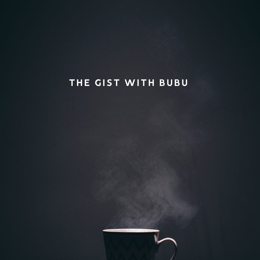 The Gist with Bubu  logo