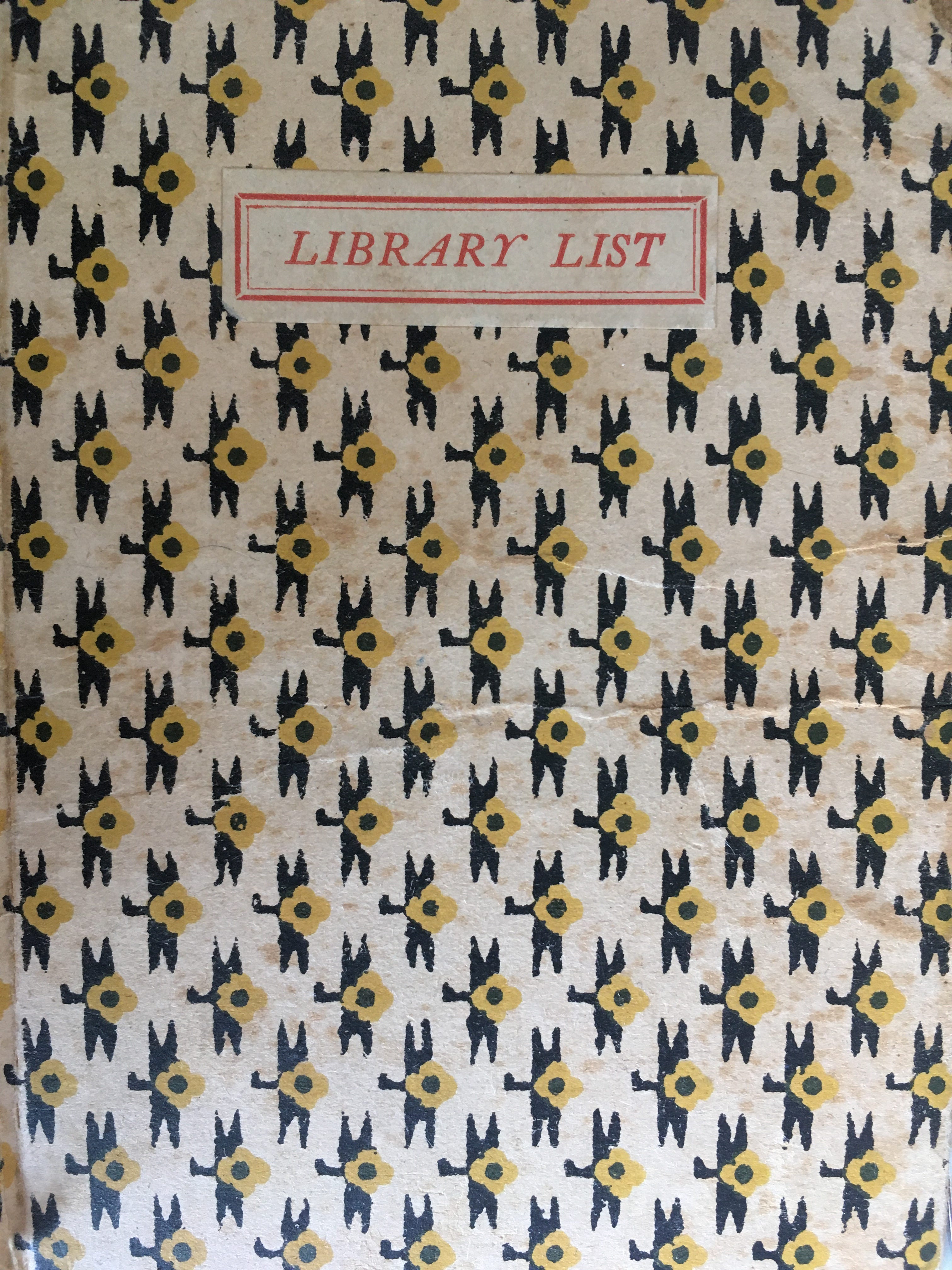 LIBRARY LIST