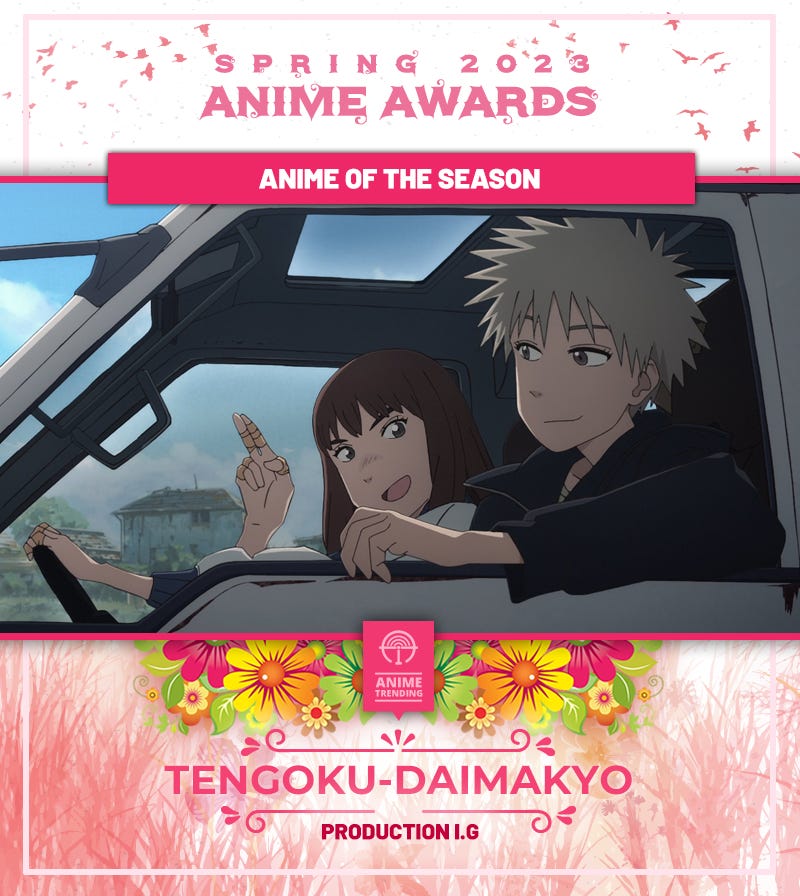 Here are the Anime of the Year WINNERS of our 🏆9th Anime Trending Awards🏆  Congratulations to Bocchi the Rock! 🎸 | Instagram