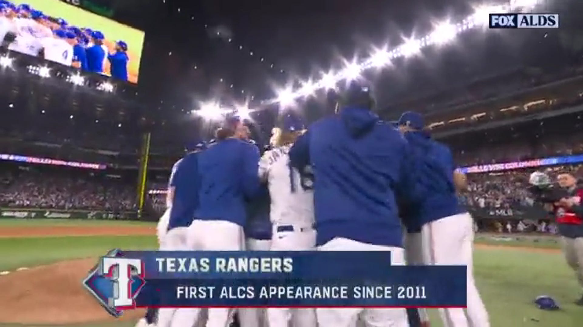 Texas Rangers 2011 World Series Championship Appearance Baseball