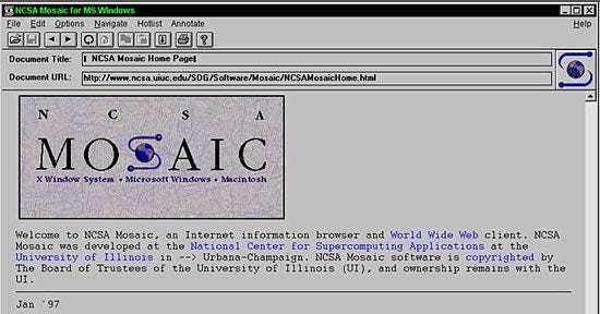 The Mosaic Browser