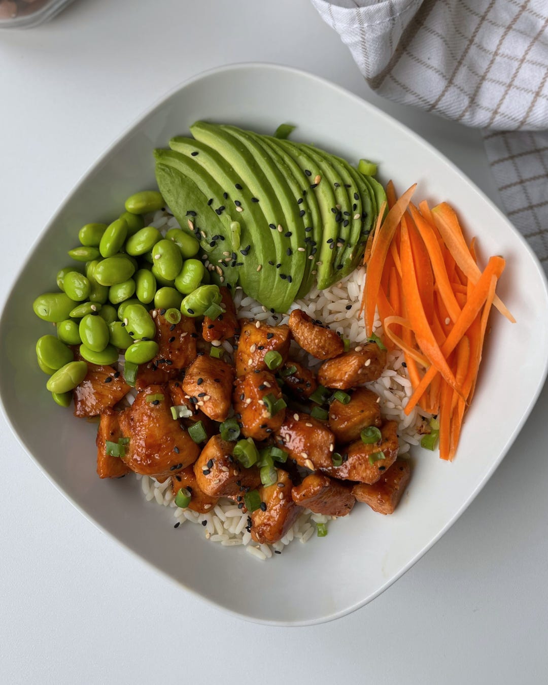 High-Protein Teriyaki Chicken Rice Bowl – Easy & Healthy Recipe