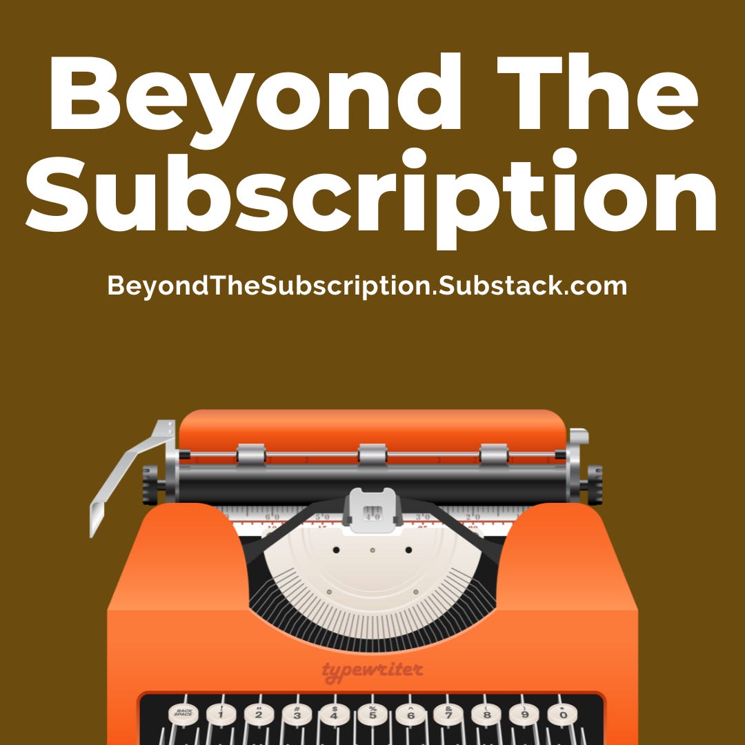 Beyond The Subscription logo