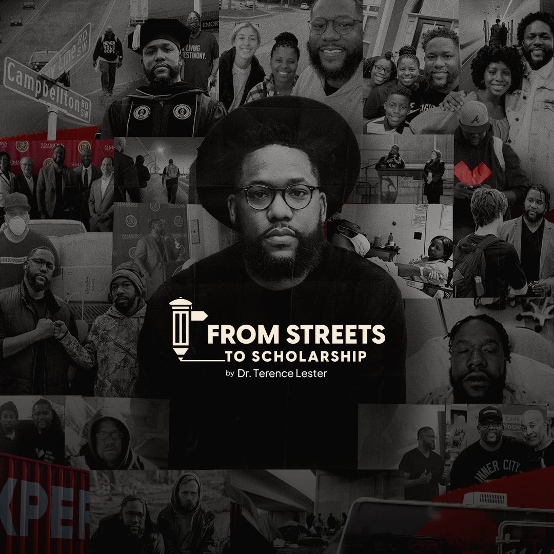 From Streets to Scholarship by Terence Lester logo