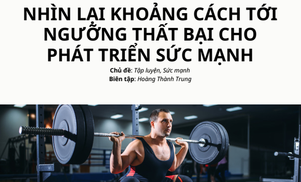 Phương Pháp Tập Luyện Phát Triển Sức Mạnh: Bí Quyết Nâng Cao Thể Lực Toàn Diện