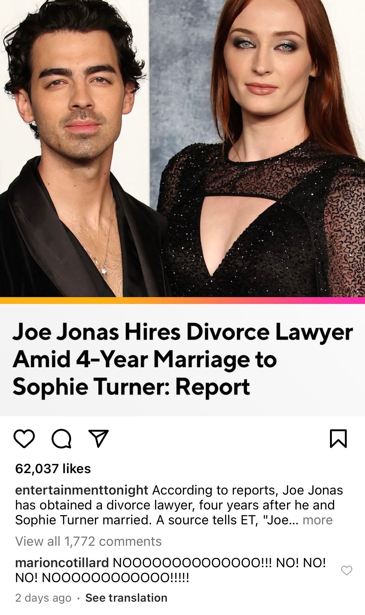 What do Joe Jonas, Sophie Turner and Ariana Grande's divorces tell