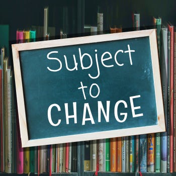 Subject to Change logo